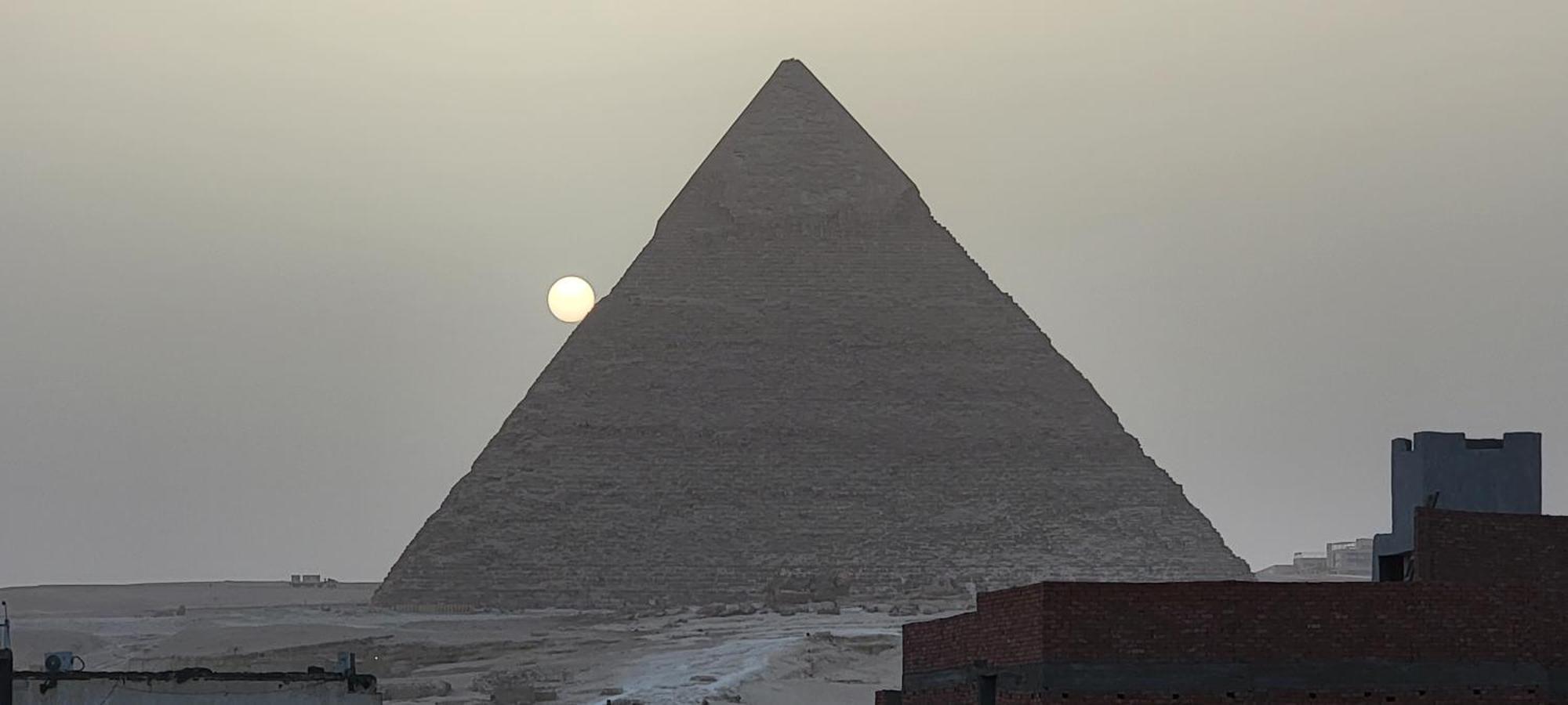 Pyramids Temple Guest House Kafret el-Gabal Eksteriør billede